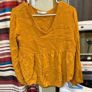 Sonoma Women's Mustard Blouse